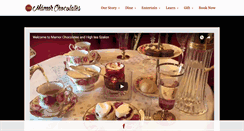 Desktop Screenshot of mamorchocolates.com